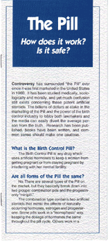 The Pill: How Does it Work? Is It Safe?