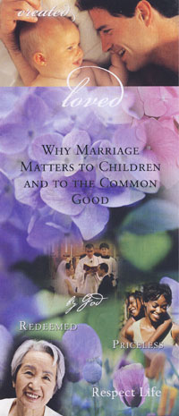 The tremendous benefits that stable marriages provide for children, for society, and for the Church.
